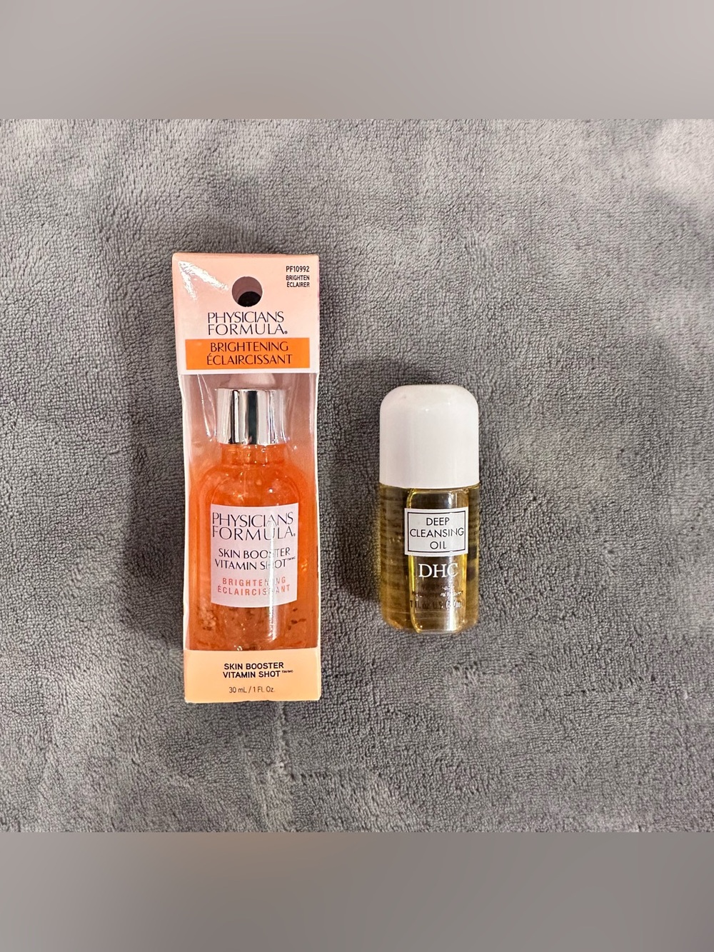 NWT Beauty Bundle Physician’s Formula Vitamin C Booster & Mini DHC Cleansing Oil